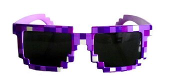 Minecraft sluneční brýle - 3
