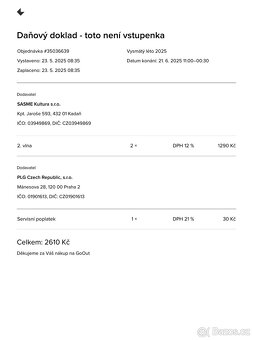 Vstupenky Veselý léto - 3
