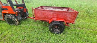 VOZÍK, VLEČKA za menší traktor, nebo malotraktor MT8 TK - 3
