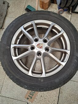 Alu kola Porsche Cayenne - Originání 18" Zimní pneu - 3