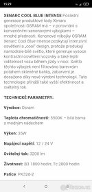 Prodám 1 ks orig. D1S Osram Cool Blue Intense Xenarc - 3