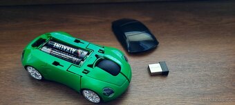 Optická bezdrátová myš auto - 3