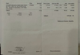Přípravek na řezání trámů, fošen, prken motorovou pilou - 3