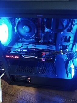 herní PC- Ryzen 7 3700x+RX 5700XT+NVMe SSD - 3