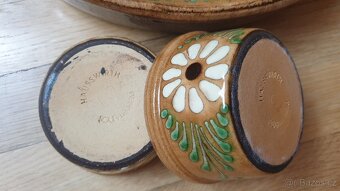 Originální Alsaská Keramika (Soufflenheim) - Terina a Misky - 3