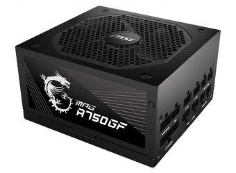 Prémiový pc zdroj MSI MPG A750GF 80 Plus GOLD - 3