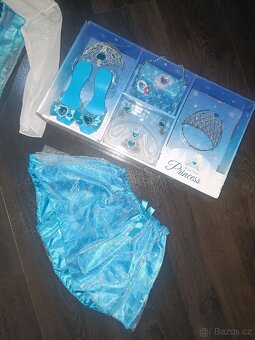 Šaty Elsa (Ledové království) a sada zimní princezna - 3