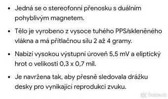 Gramofonová přenoska - 3