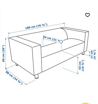 Pohovka Klippan Ikea - 3