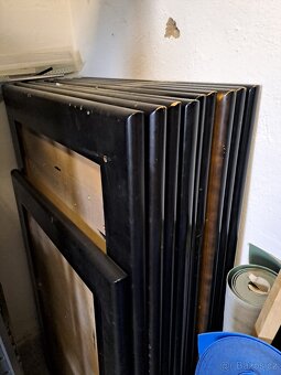 Deska stolu - černá lesklá, více kusů - 3