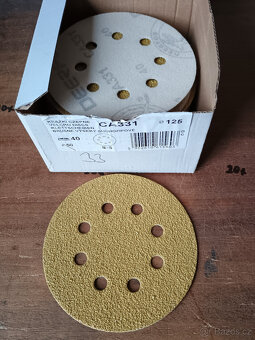 Brusný výsek na zipu pr.125 mm - - 3