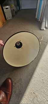 Staré industriální světlo smaltované - 3