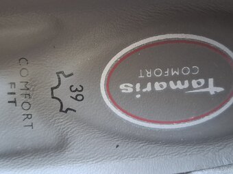 Kožené lodičky,černé,nenošené - 3