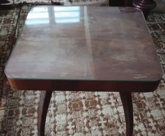 Konferenční stolek "pavouk" Halabala - 3