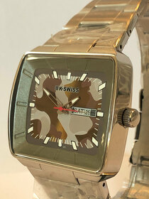 K-Swiss, náramkové hodinky, quartz, ocel - 3