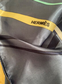 Hedvábný šátek Hermés - 3