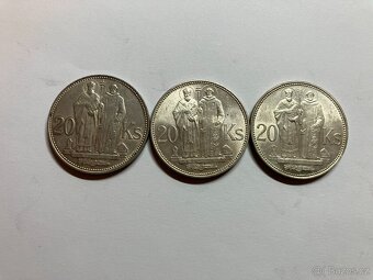 MAGNETICKÁ 20 koruna 1941 aj DVOJKRÍŽ - 3