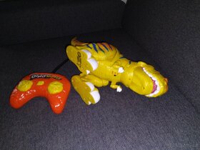 Tyrannosaurus Rex na dálkové ovládání 40 cm chodí a řve - 3