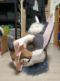 Fursuit hlava s ocasem - 3