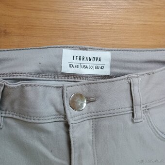 PĚKNÉ ELASTICKÉ KALHOTY zn. TERRANOVA vel. 38-40 - 3