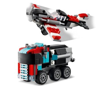 Lego 31146 Náklaďák s plochou korbou a helikoptéra - 3