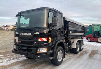 Scania G450 XT - 6x4 - třístranný sklápěč - 3