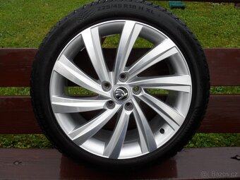 Originální sada alu kol Škoda Octavia 4 Perseus 18 5x112 - 3