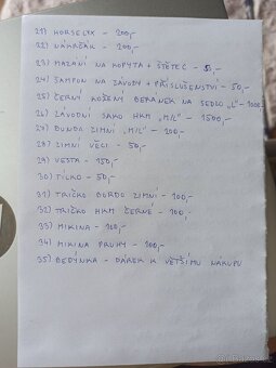 Věci pro koně a jezdce část 2/2 - 3