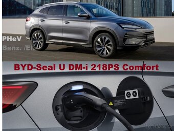 BYD Seal U DMi 218ps PHeV Comfort Pan V2L AL Kam36o ACC 9/25 - 3