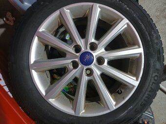 Alu Kola Originál FORD Focus mk 3,5 5x108 Zimní Pneu - 3
