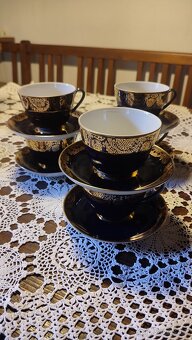 Čajová souprava kobalt - 3