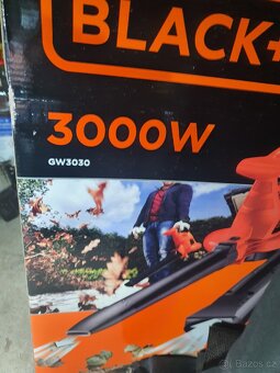 Vysavač a fukar na listí Black & Decker GW3030-ZÁNOVNÍ - 3