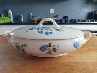 ART DECO PORCELÁNOVÁ TERINA MADESCLAIRE EMILE LIMOGES FRANCE - 3