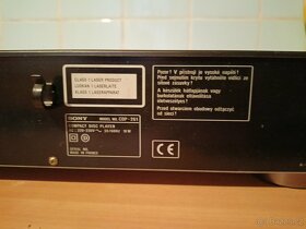 CD přehrávač Sony - 3