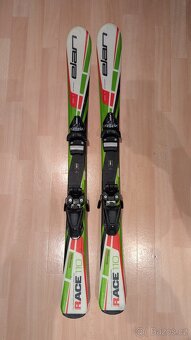 Lyže Elán 110cm, lyžáky 22.5cm - 3