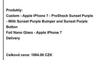 MobilFox nepoužitý kryt iPhone 7 - 3