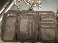 textilní peněženka s řetězem - 3