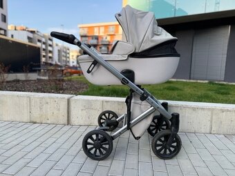 Kočárek Anex e/type – po jednom dítěti, v přijatelném stavu - 3