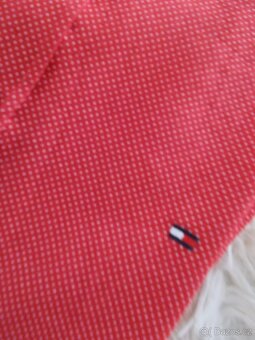 NÁDHERNÁ ZNAČKOVÁ PÁNSKÁ KOŠILE TOMMY HILFIGER V.L 100%STAV - 3