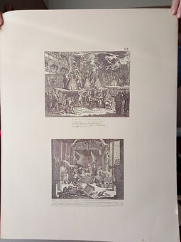 Reprodukce rytin dle Hogharta - 3