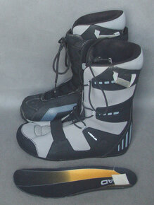 Boty na snowbord HEAD BLK GREY vel. 46 - 3