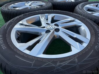 Originál alu kola VW T-Cross 5x100 R17 zima zánovn - 3