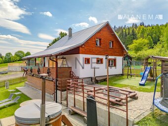 POUZE U NÁS Wellness chata se soupisným číslem na hranici ČR - 3