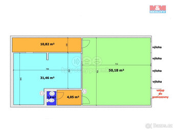 Pronájem obchod a služby, 97 m², Ostrava, ul. Dr. Martínka - 3