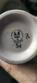 Prodám vázičku z růžového porcelánu - 3