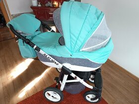 Kočárek BabyLux 2kombinace - 3