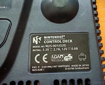 Nintendo 64 + 3 hry - 3