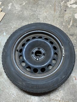 4 zimní kola Barum Polaris 5 – 195/65 R15 na plechových disc - 3