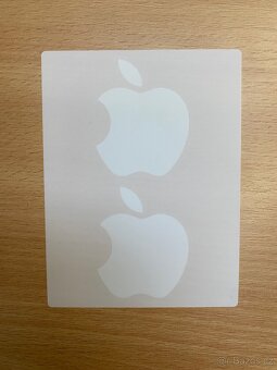 Apple Originální Nálepky Bílá Top Stav - 3