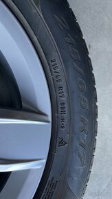 Volkswagen originální kola 17” se zimními pneu - 3